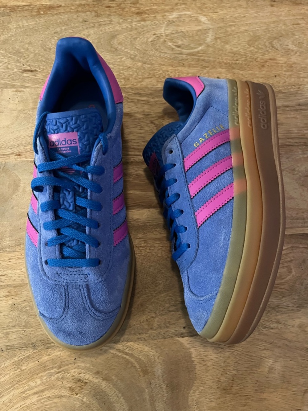 Adidas Gazelle Bold W - Blue Purple / IG4367 / Womens Sneakers Shoes Expedited
